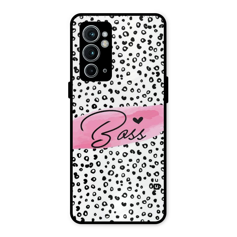 Polka Boss Metal Back Case for OnePlus 9RT 5G