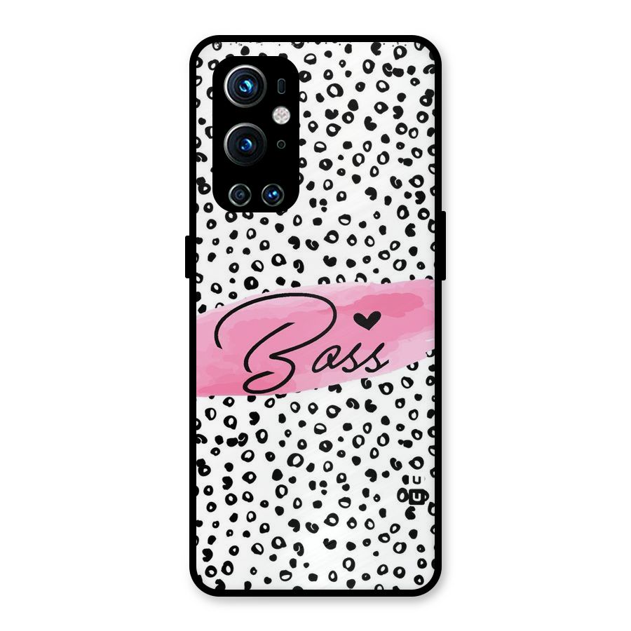 Polka Boss Metal Back Case for OnePlus 9 Pro