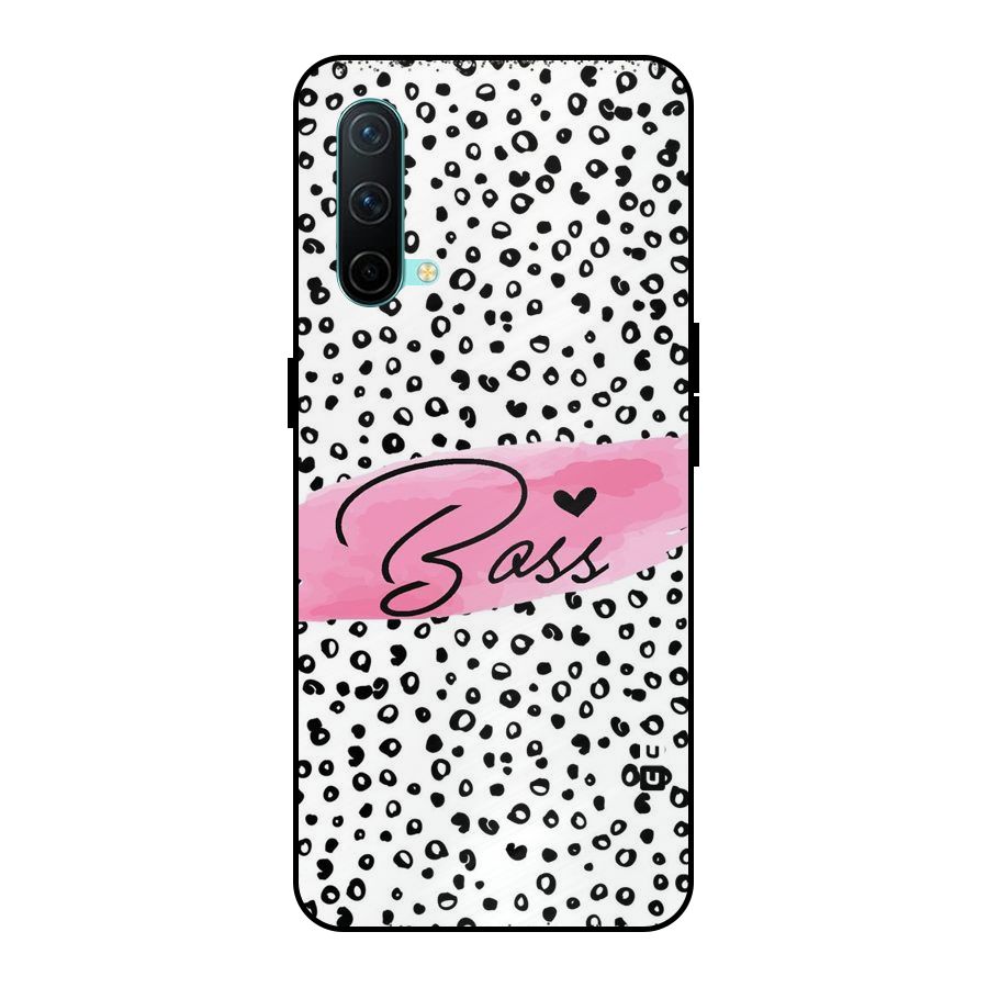 Polka Boss Metal Back Case for OnePlus Nord CE 5G
