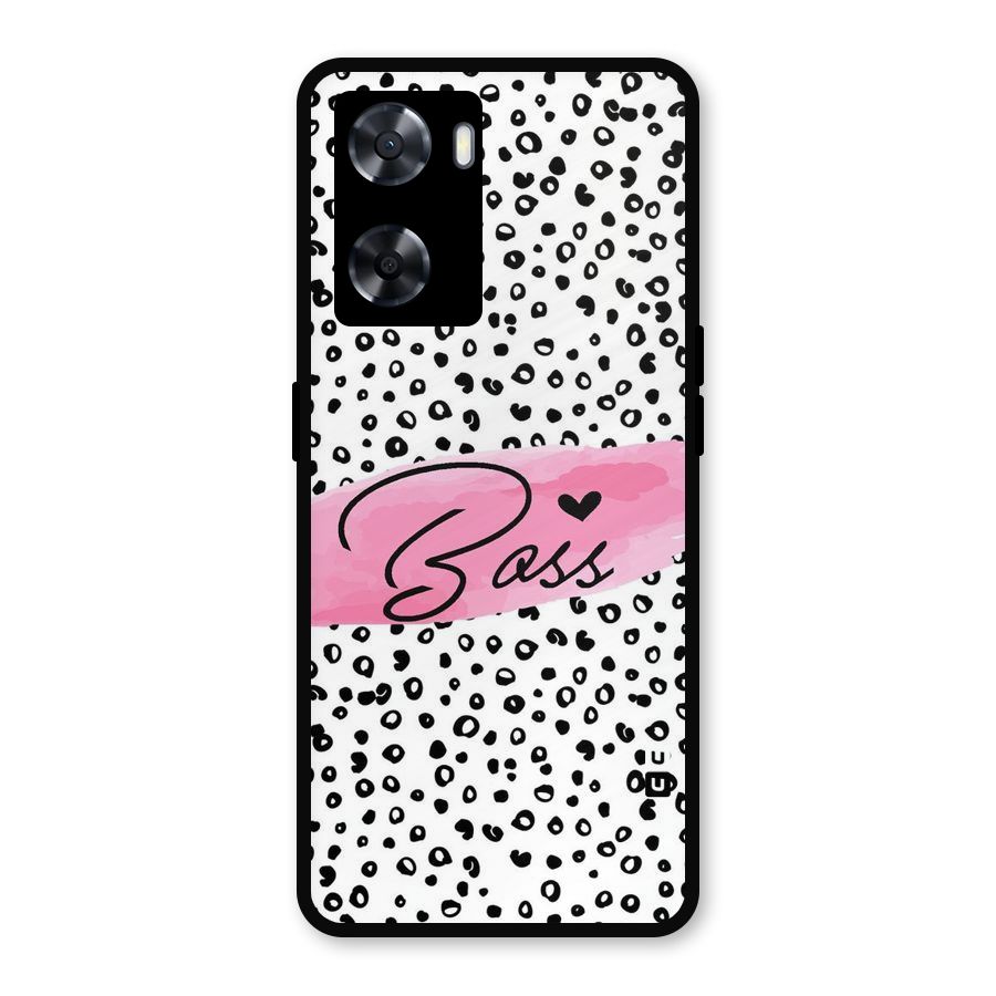 Polka Boss Metal Back Case for OnePlus Nord N20 SE