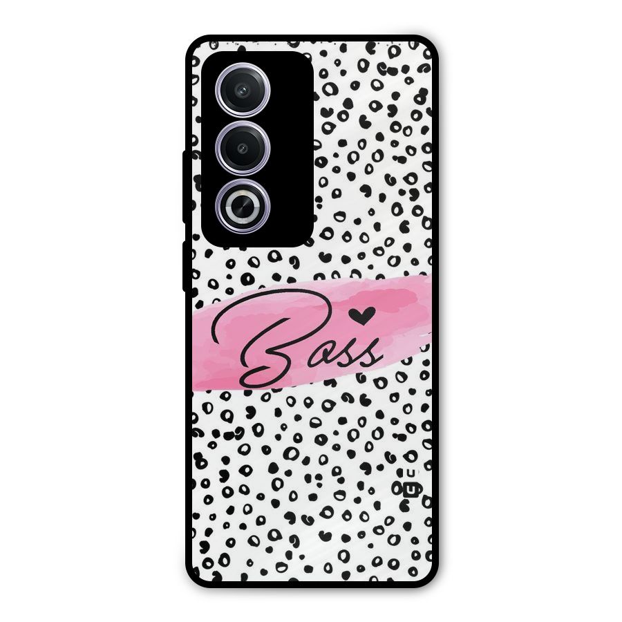 Polka Boss Metal Back Case for Oppo A3 Pro