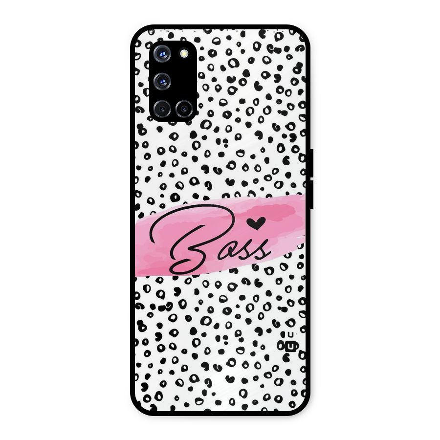 Polka Boss Metal Back Case for Oppo A52