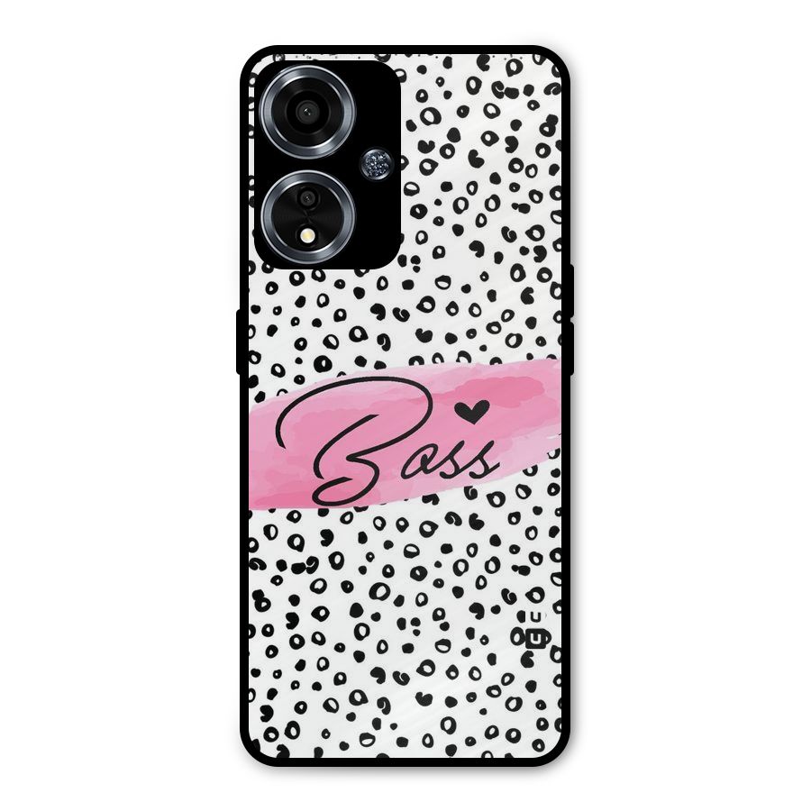 Polka Boss Metal Back Case for Oppo A59