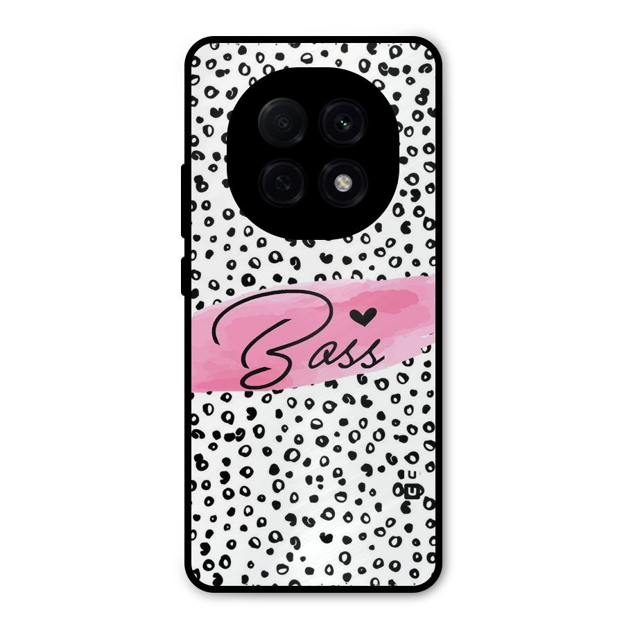 Polka Boss Metal Back Case for Oppo F29 Pro
