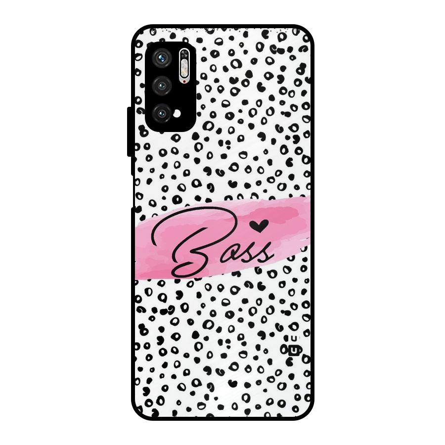 Polka Boss Metal Back Case for Poco M3 Pro 5G