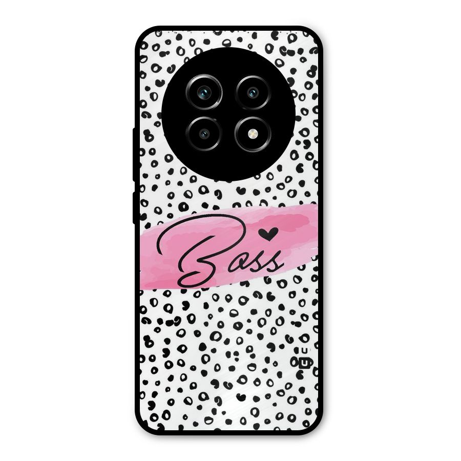 Polka Boss Metal Back Case for Realme 13 Pro