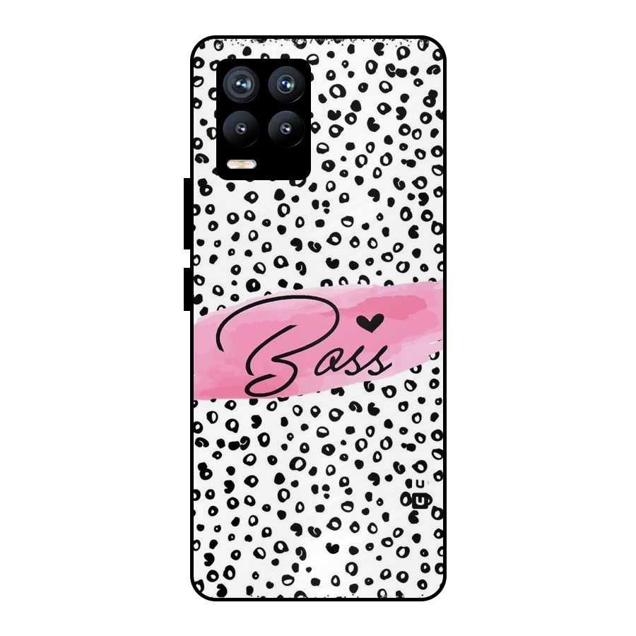 Polka Boss Metal Back Case for Realme 8 Pro