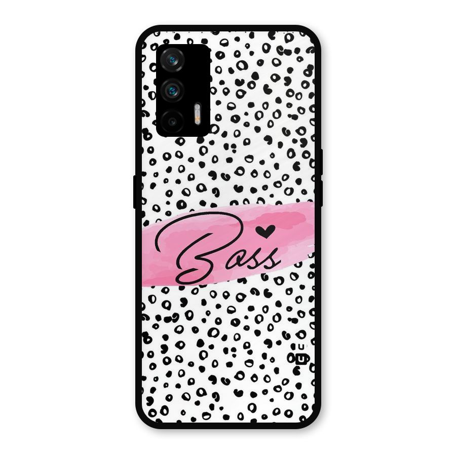 Polka Boss Metal Back Case for Realme GT 5G