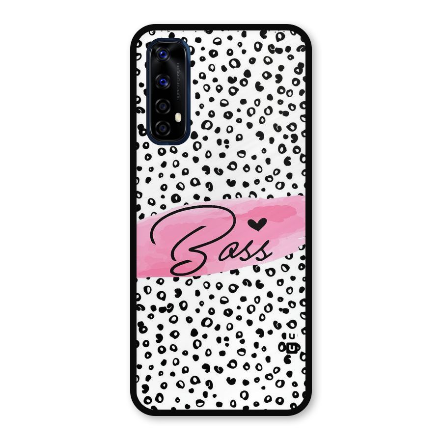 Polka Boss Metal Back Case for Realme Narzo 20 Pro