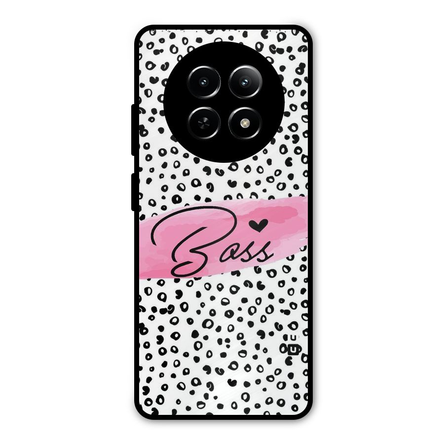 Polka Boss Metal Back Case for Realme Narzo 70x 5G