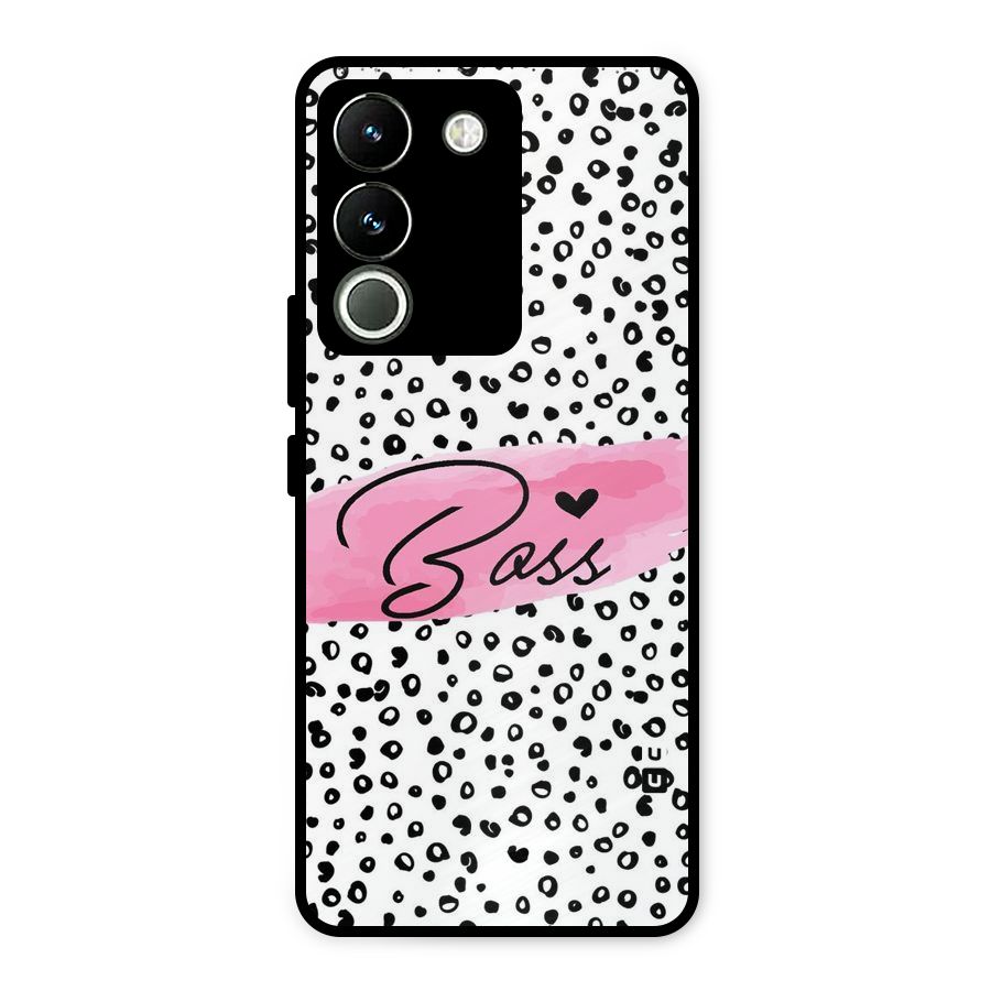 Polka Boss Metal Back Case for Vivo Y200