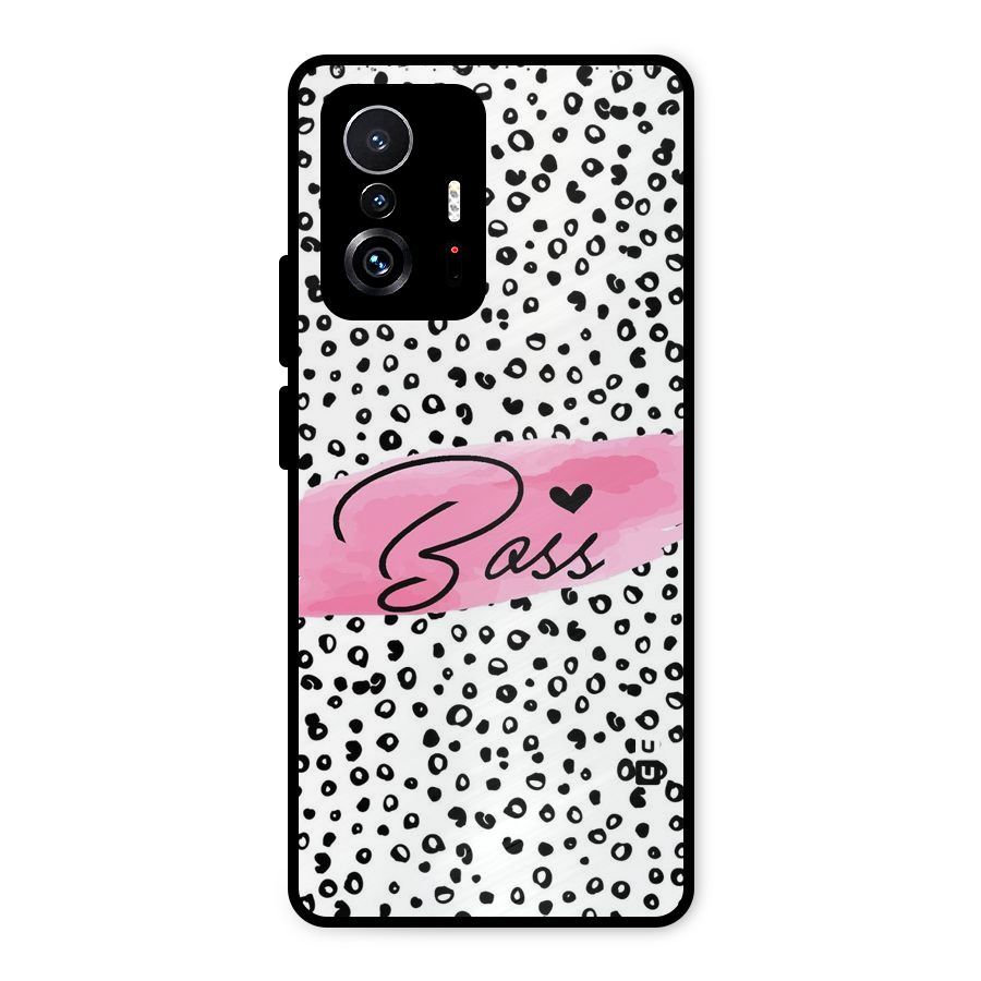 Polka Boss Metal Back Case for Xiaomi 11T Pro