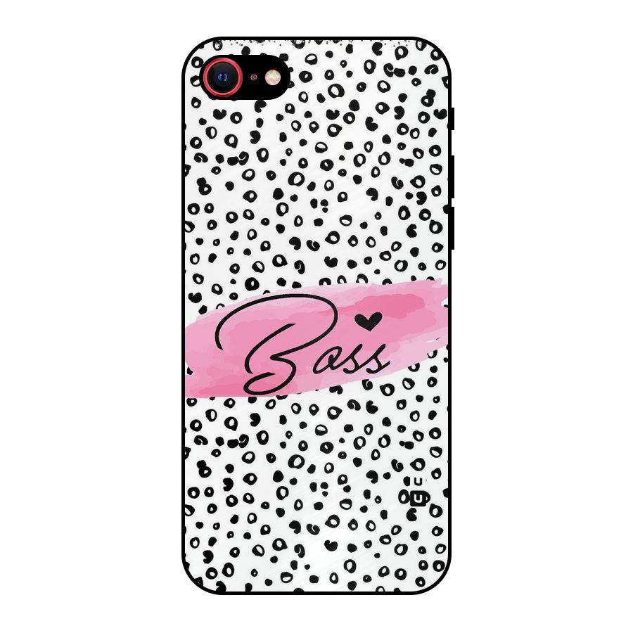Polka Boss Metal Back Case for iPhone SE 2022
