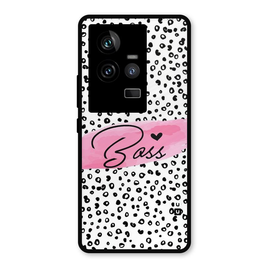 Polka Boss Metal Back Case for iQOO 11 5G