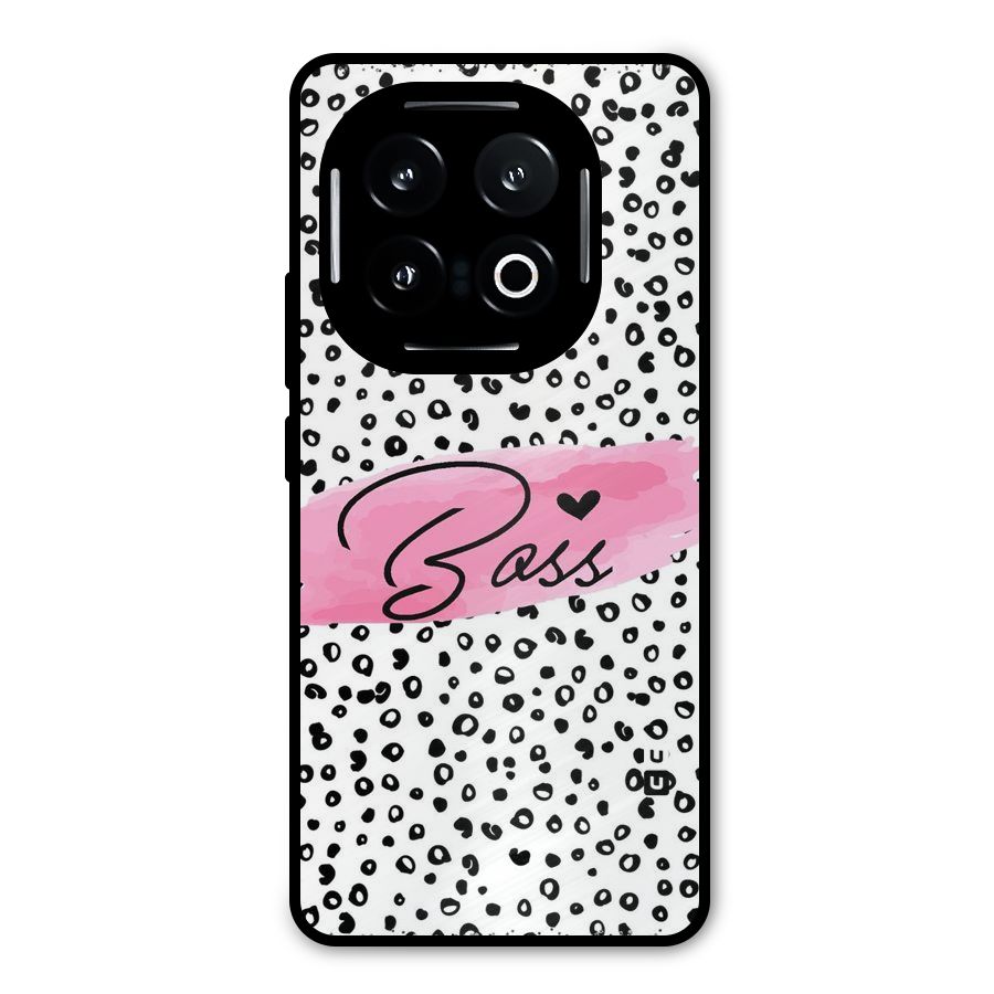 Polka Boss Metal Back Case for iQOO 13