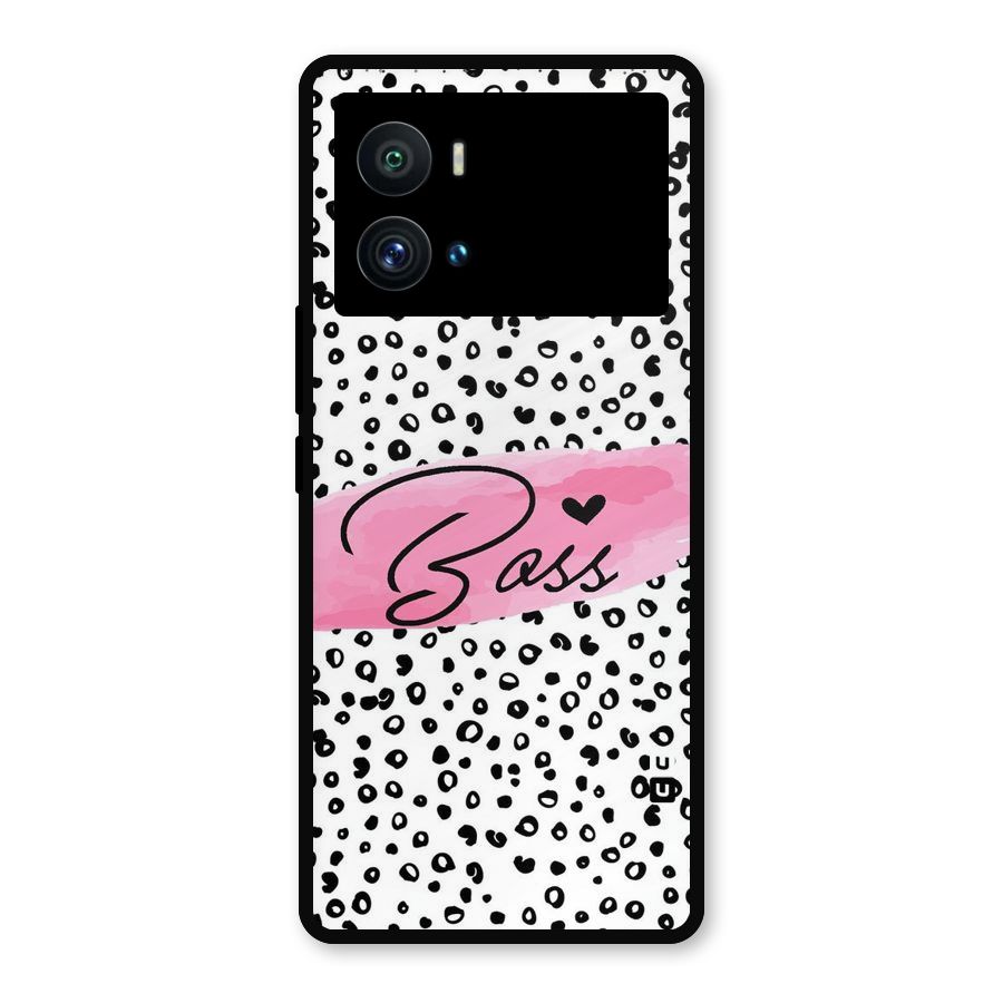 Polka Boss Metal Back Case for iQOO 9 Pro