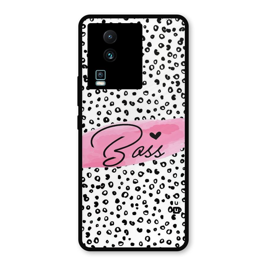 Polka Boss Metal Back Case for iQOO Neo 7 Pro
