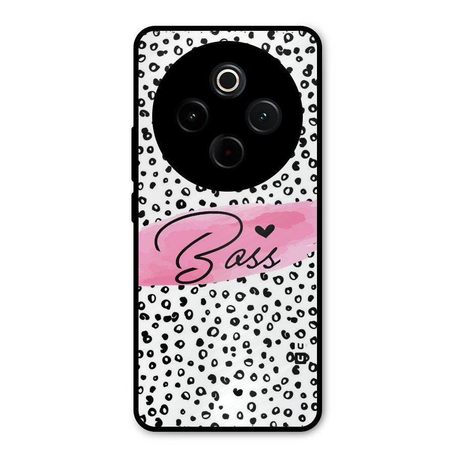 Polka Boss Metal Back Case for iQOO Z10