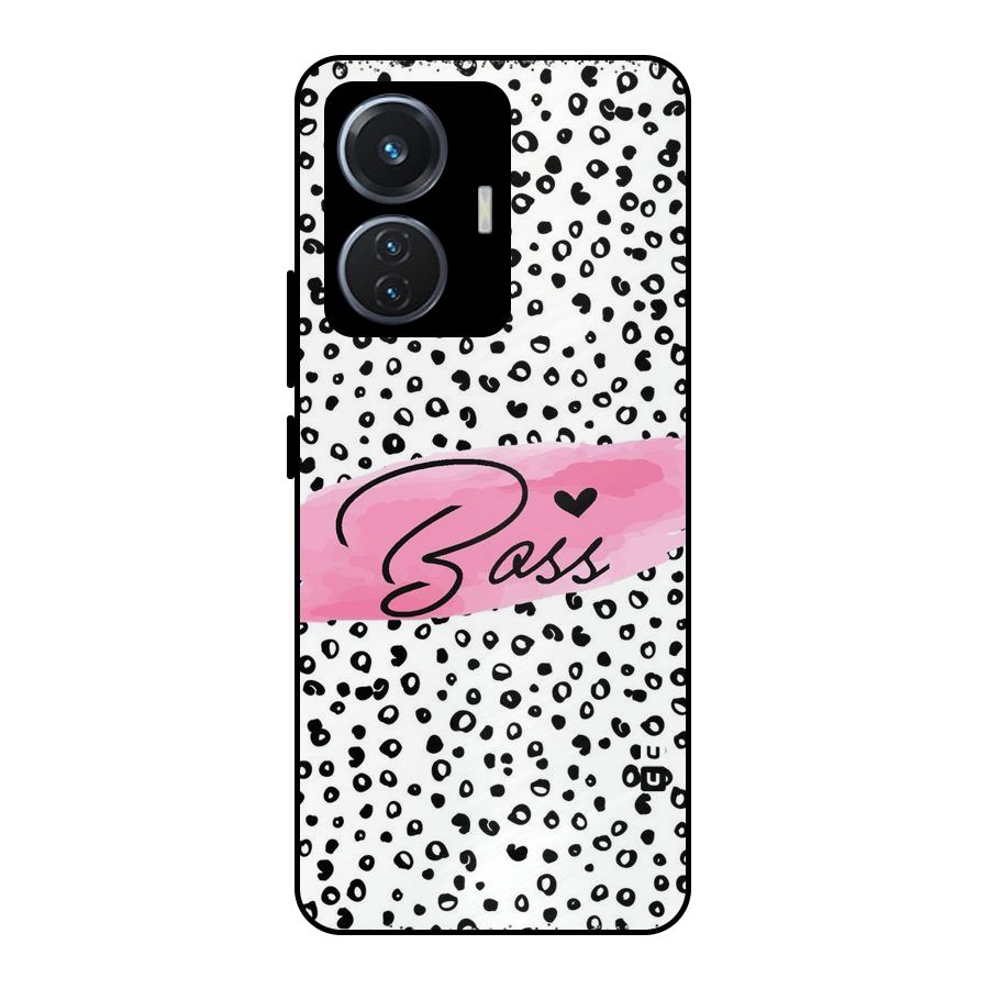 Polka Boss Metal Back Case for iQOO Z6 44W