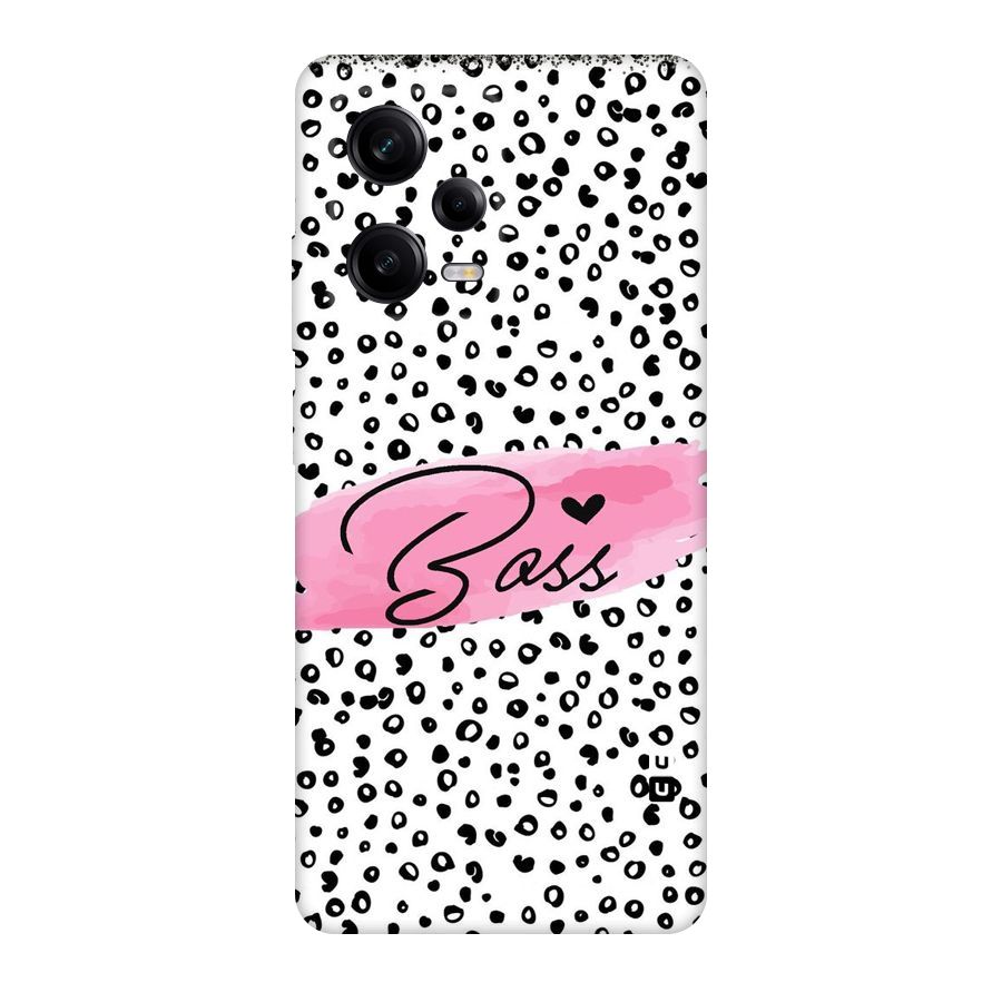 Polka Boss Original Polycarbonate Back Case for Redmi Note 12 Pro