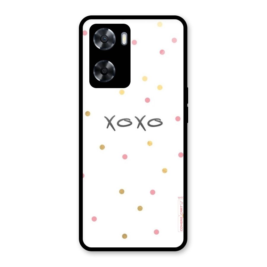 Polka Hugs Glass Back Case for OnePlus Nord N20 SE