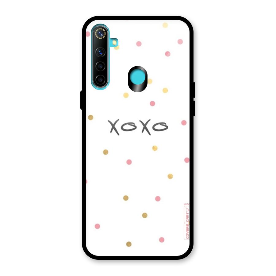 Polka Hugs Glass Back Case for Realme Narzo 10