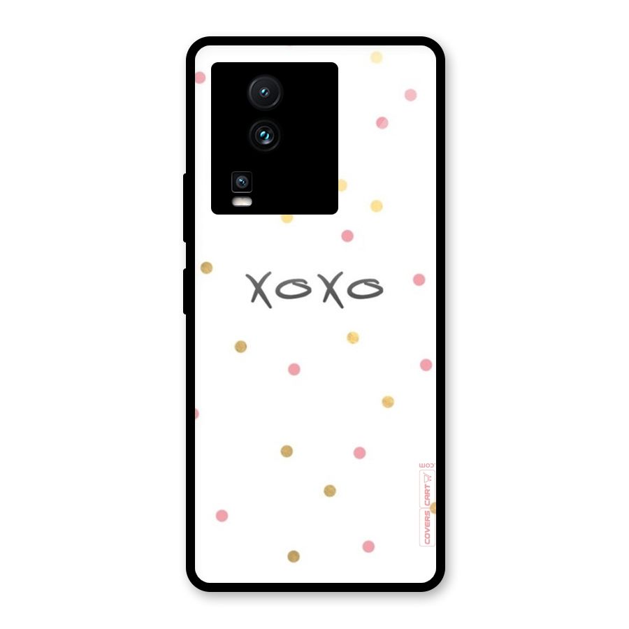 Polka Hugs Glass Back Case for Vivo iQOO Neo 7