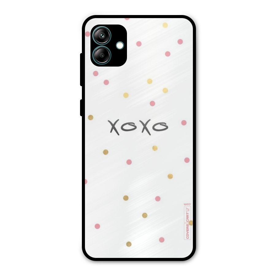 Polka Hugs Metal Back Case for Galaxy A04