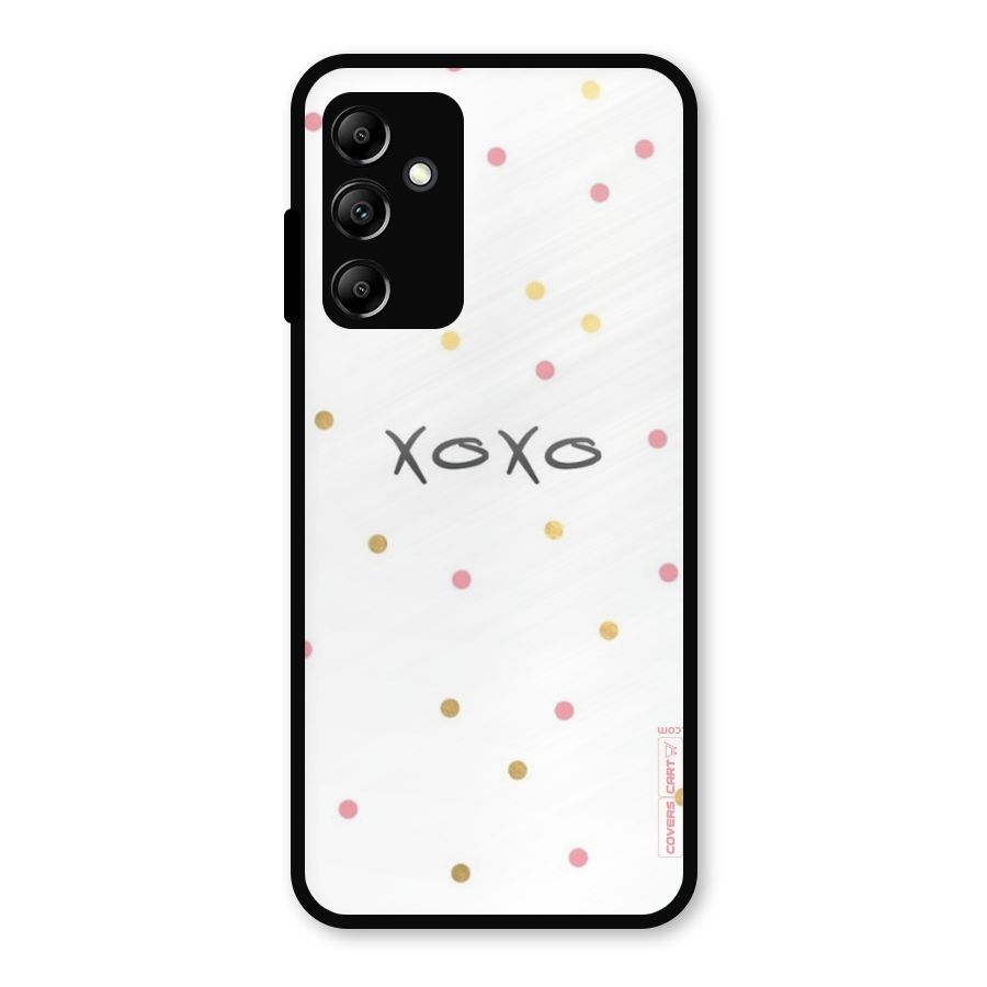 Polka Hugs Metal Back Case for Galaxy A14 5G