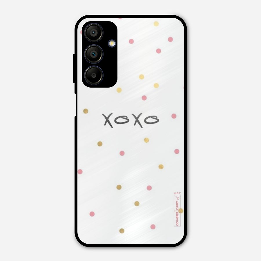Polka Hugs Metal Back Case for Galaxy A15 5G