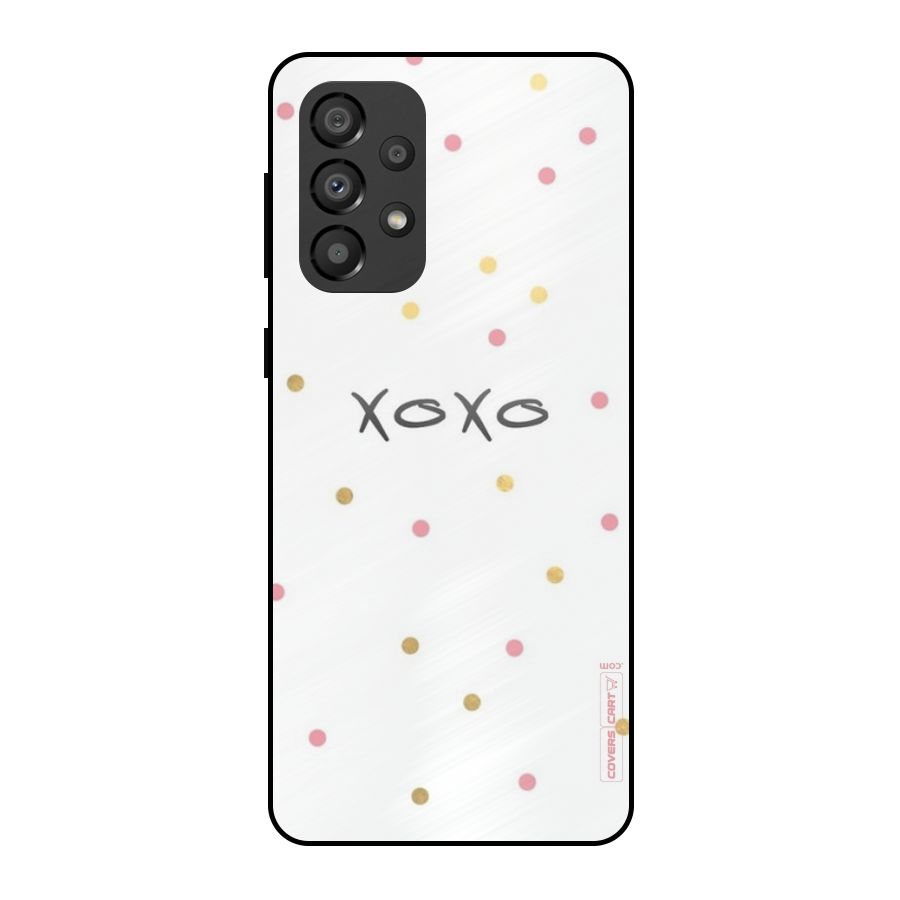 Polka Hugs Metal Back Case for Galaxy A33 5G