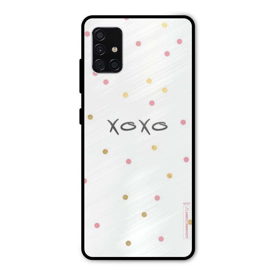 Polka Hugs Metal Back Case for Galaxy A51