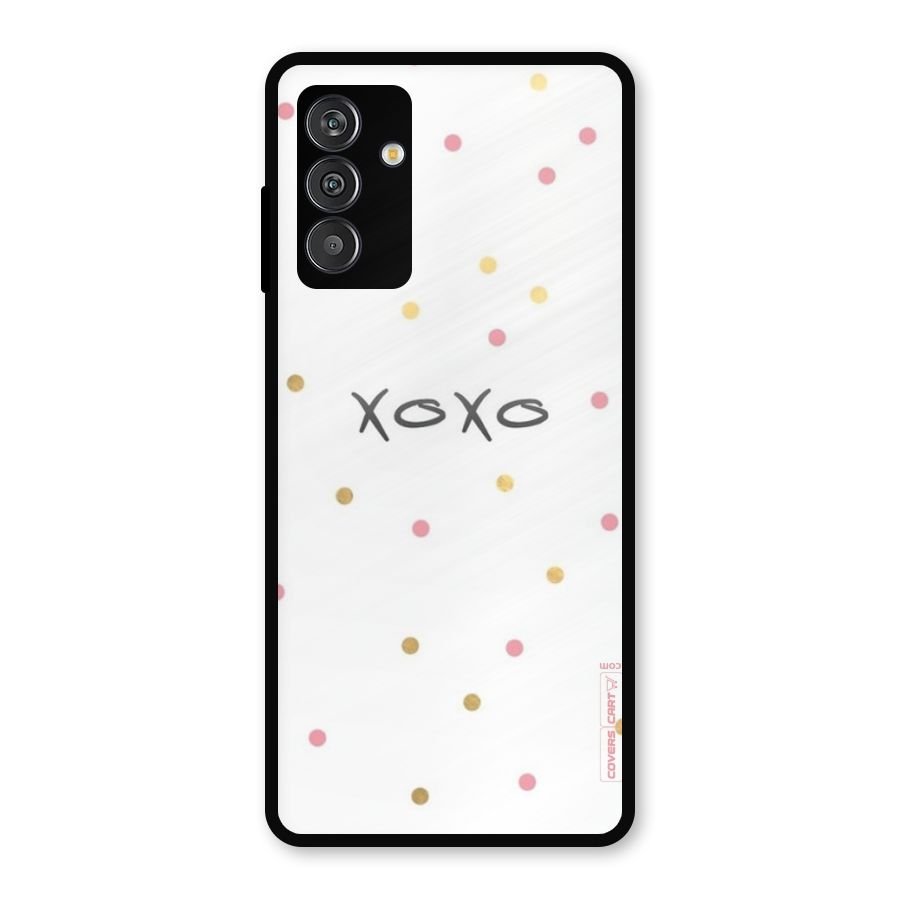 Polka Hugs Metal Back Case for Galaxy F13