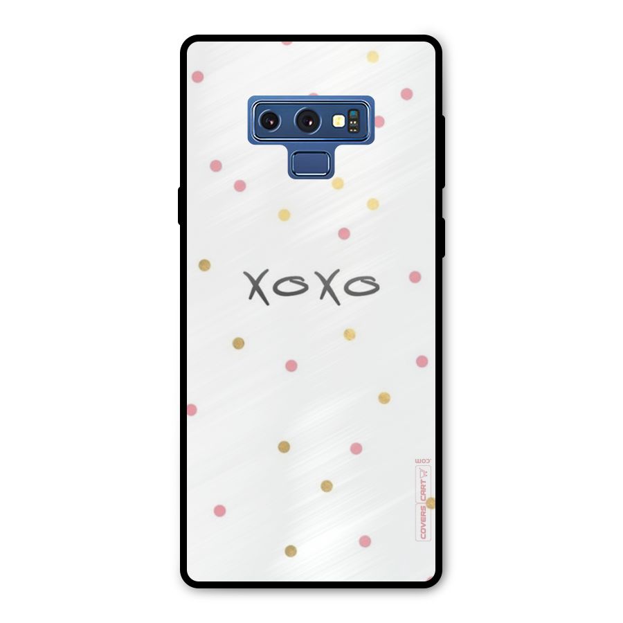 Polka Hugs Metal Back Case for Galaxy Note 9