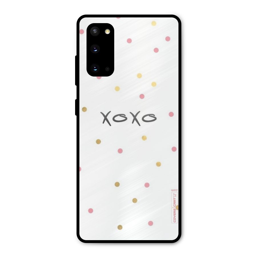Polka Hugs Metal Back Case for Galaxy S20