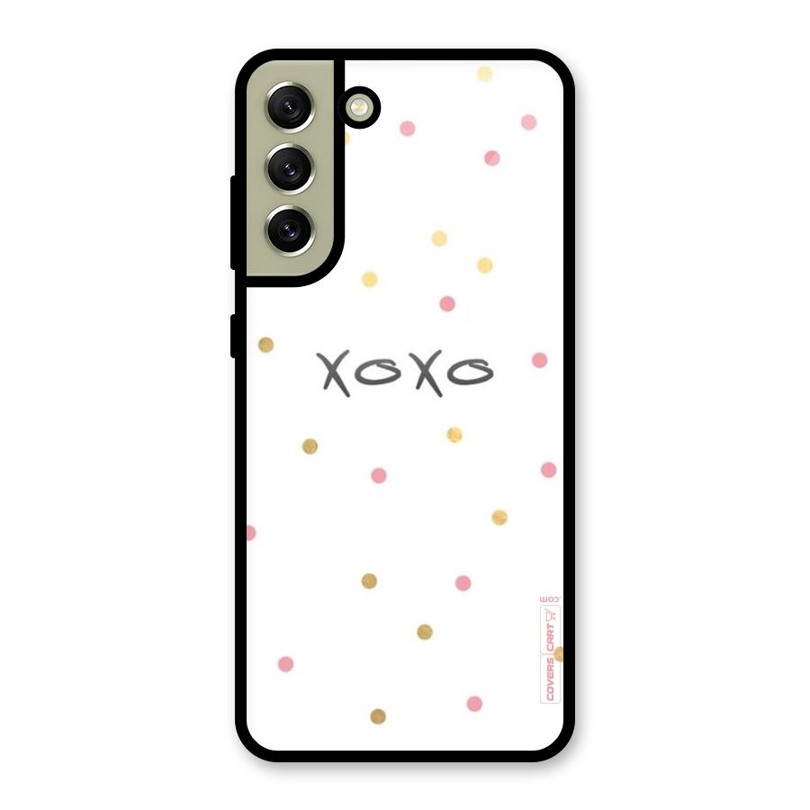 Polka Hugs Metal Back Case for Galaxy S21 FE 5G (2023)