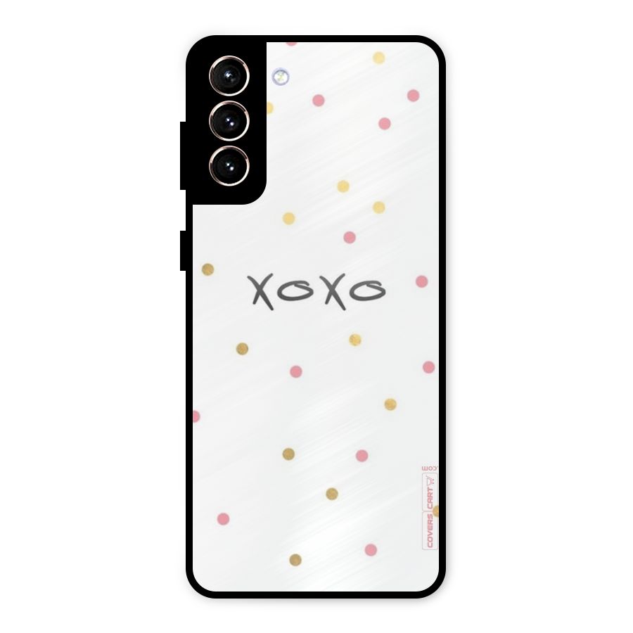 Polka Hugs Metal Back Case for Galaxy S21 Plus