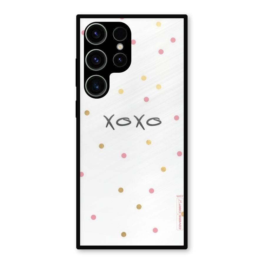 Polka Hugs Metal Back Case for Galaxy S23 Ultra