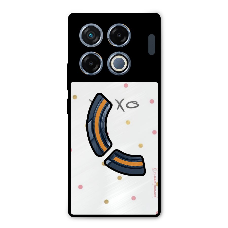 Polka Hugs Metal Back Case for Infinix GT 20 Pro