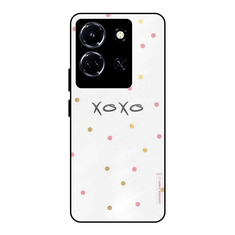 Polka Hugs Metal Back Case for Infinix Note 30 5G
