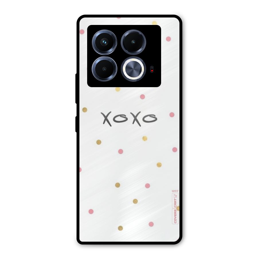 Polka Hugs Metal Back Case for Infinix Note 40 5G