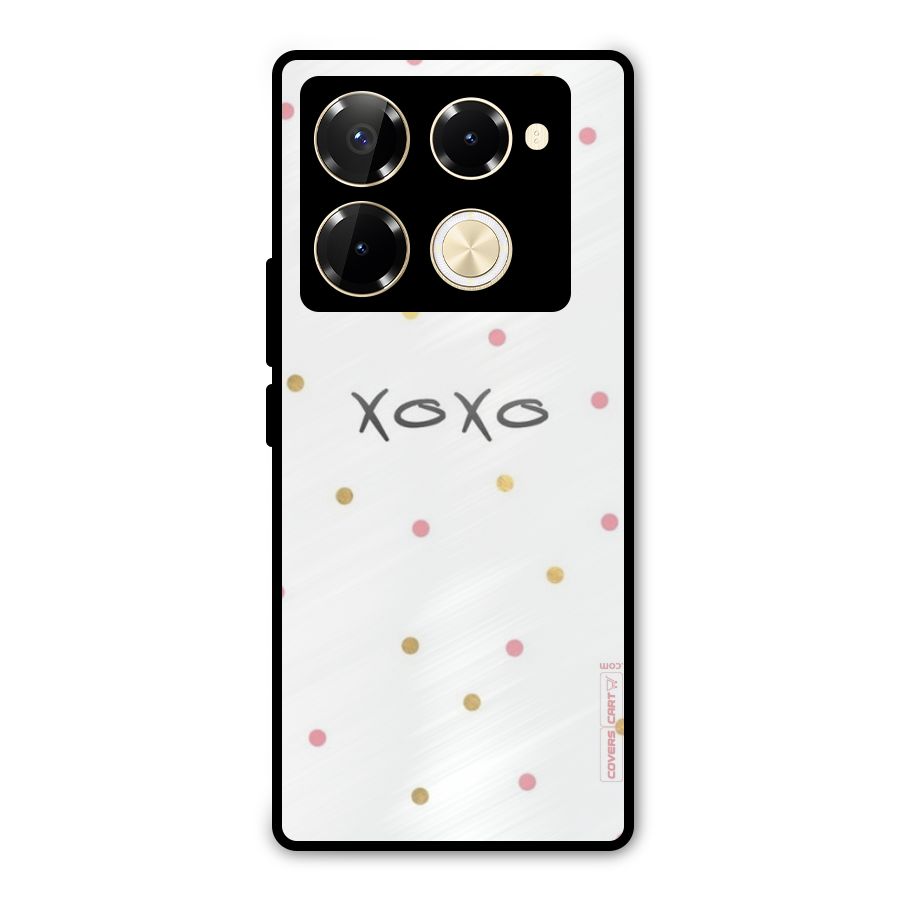 Polka Hugs Metal Back Case for Infinix Note 40 Pro