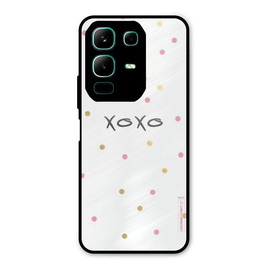 Polka Hugs Metal Back Case for Infinix Note 50x