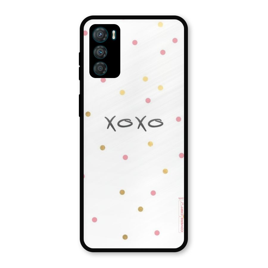 Polka Hugs Metal Back Case for Moto G42