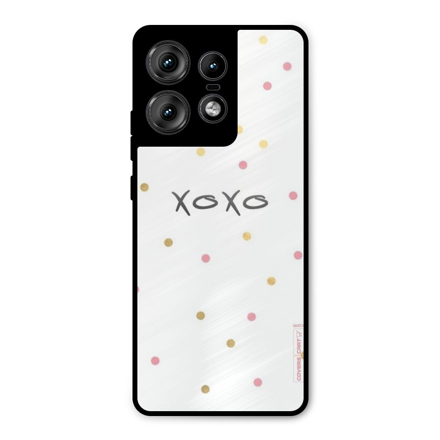 Polka Hugs Metal Back Case for Motorola Edge 50 Pro