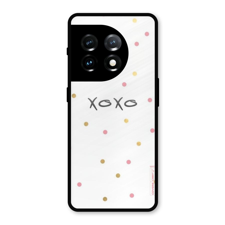 Polka Hugs Metal Back Case for OnePlus 11
