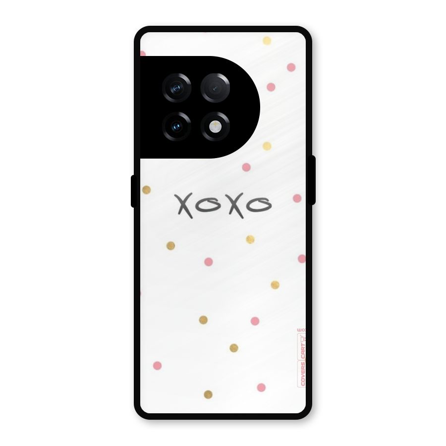 Polka Hugs Metal Back Case for OnePlus 11R