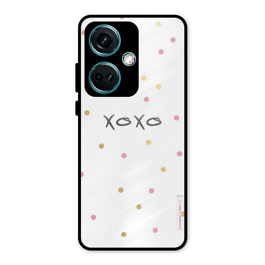 Polka Hugs Metal Back Case for OnePlus Nord CE 3 5G