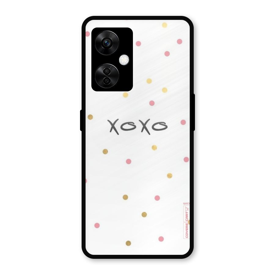 Polka Hugs Metal Back Case for OnePlus Nord CE 3 Lite