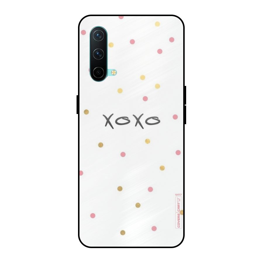 Polka Hugs Metal Back Case for OnePlus Nord CE 5G